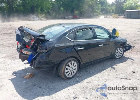 2014 Nissan Sentra Sv z USA, uszkodzony, nr VIN 3N1AB7AP4EY322577